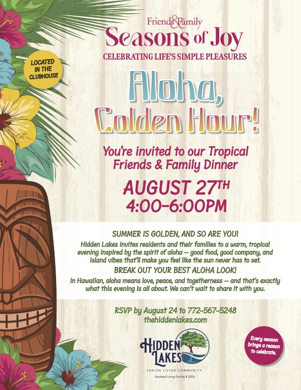 Seasons of Joy - Aloha Flyer HL